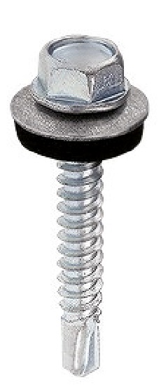 Self-drilling screw for fixing steel sheets in steel substrate